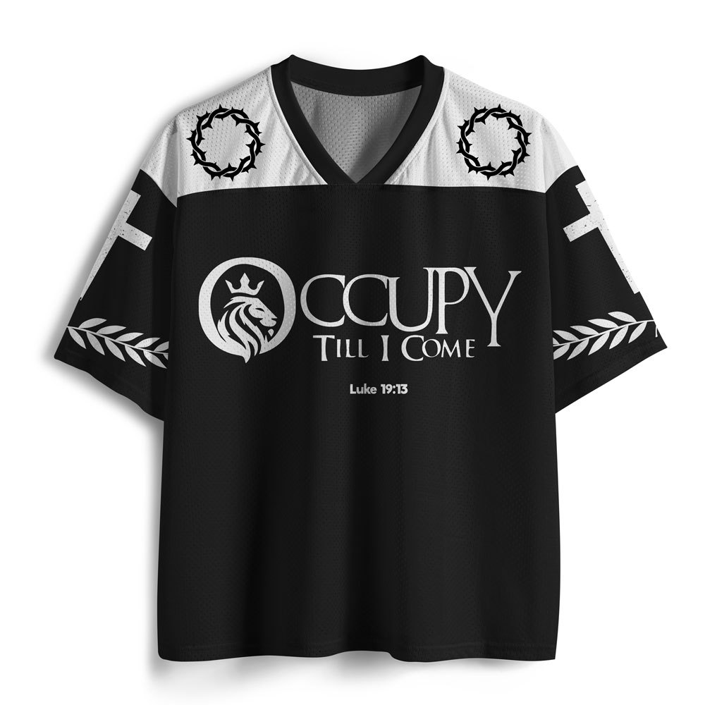 Names Of Jesus Christian Black Mesh Jersey