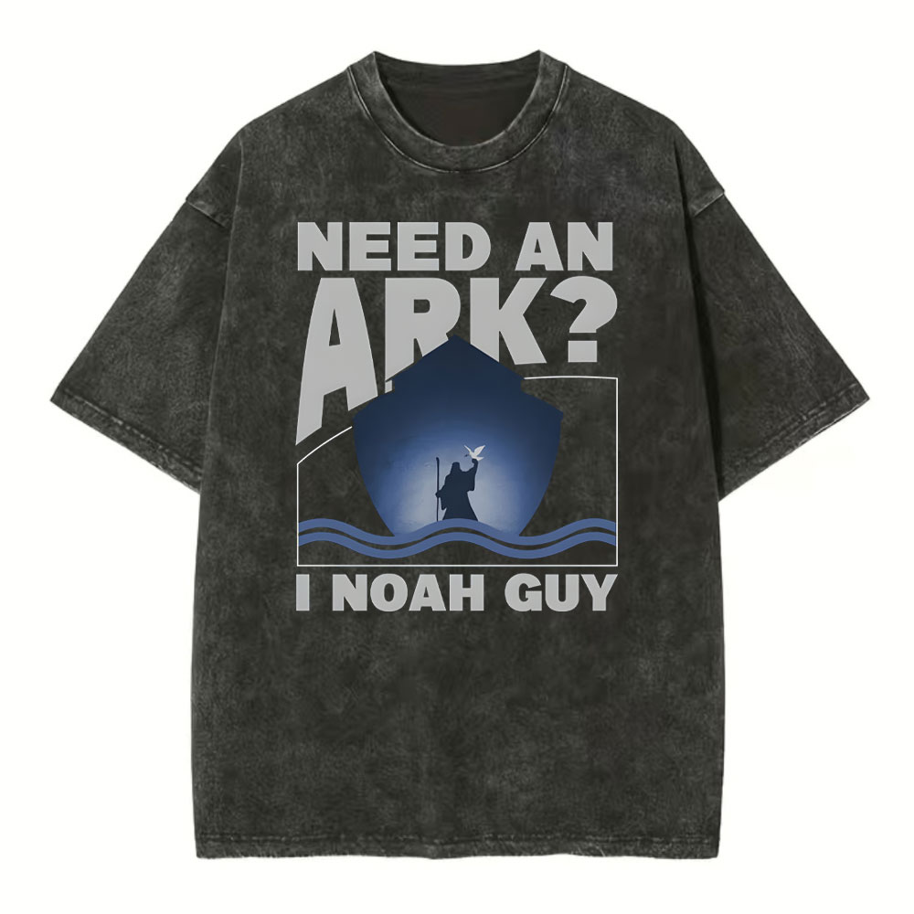 Need An Ark Christian Washed T-Shirt