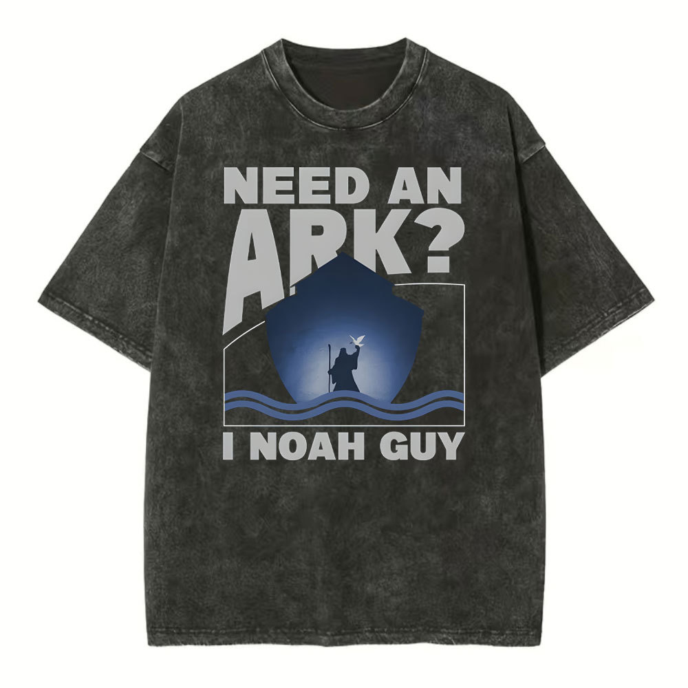 Need An Ark Christian Washed T-Shirt