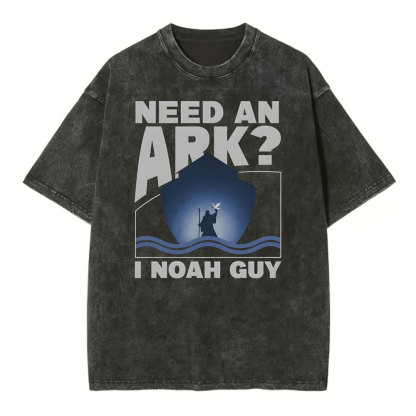 Need An Ark Christian Washed T-Shirt