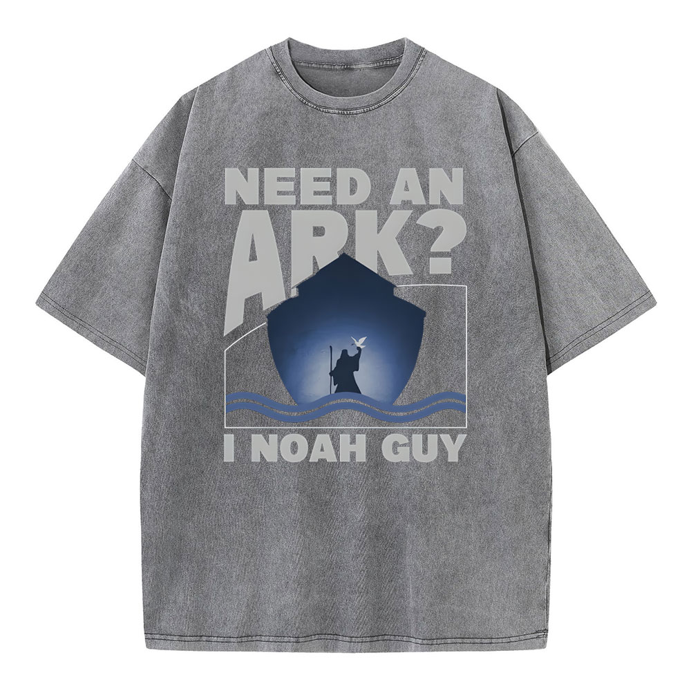 Need An Ark Christian Washed T-Shirt