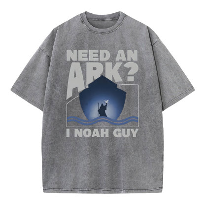 Need An Ark Christian Washed T-Shirt