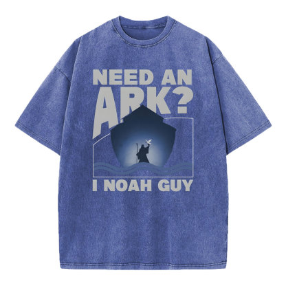Need An Ark Christian Washed T-Shirt