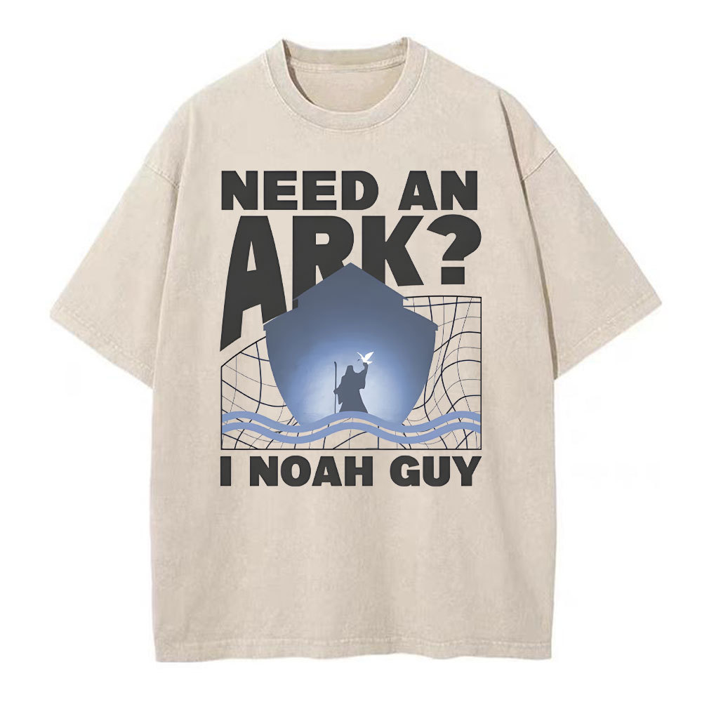 Need An Ark Christian Washed T-Shirt