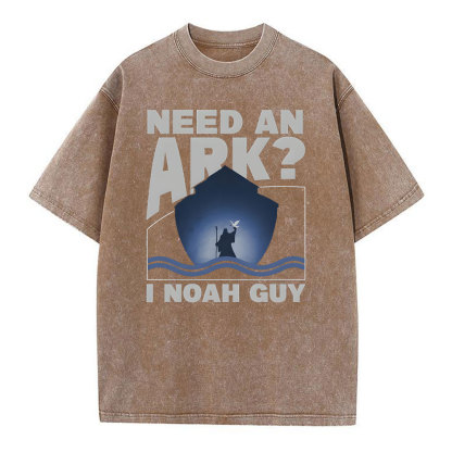 Need An Ark Christian Washed T-Shirt