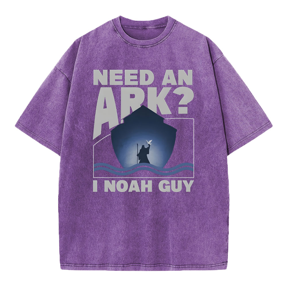 Need An Ark Christian Washed T-Shirt