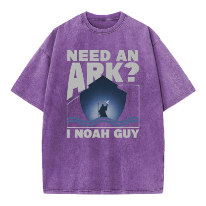 Need An Ark Christian Washed T-Shirt