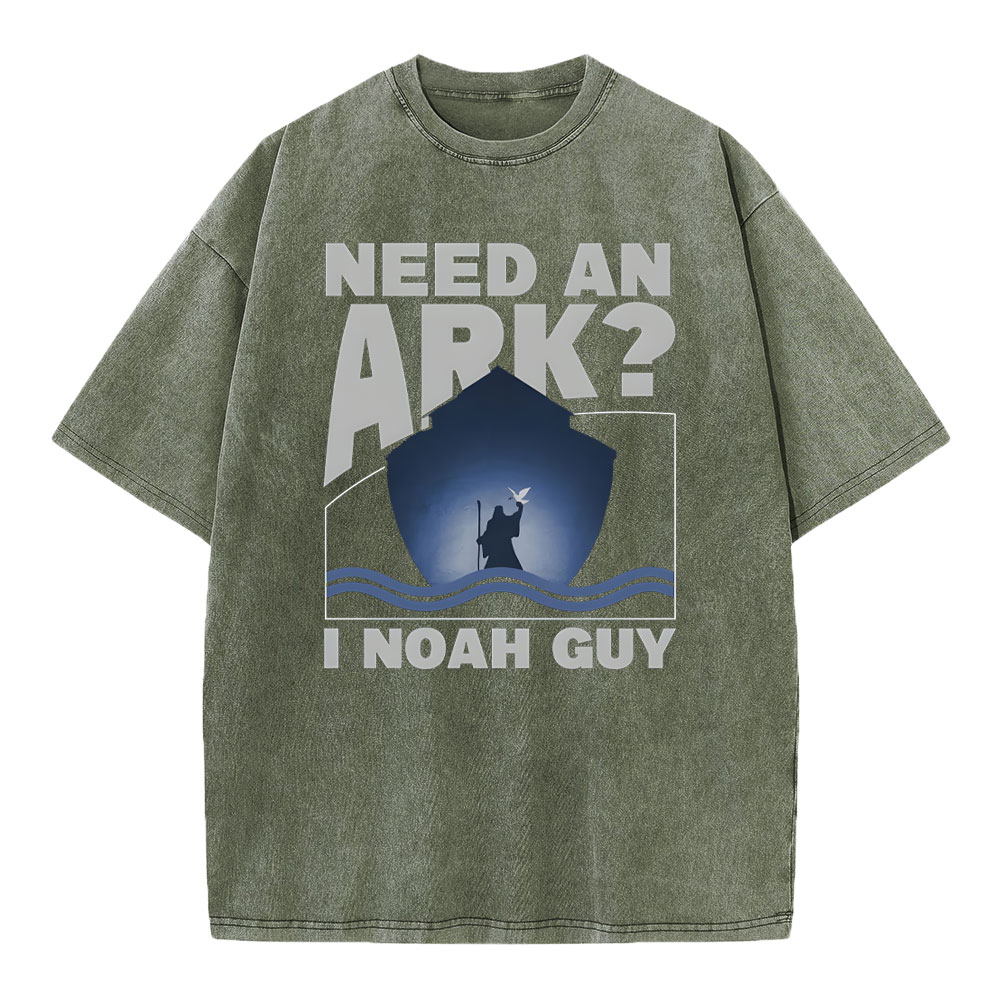 Need An Ark Christian Washed T-Shirt