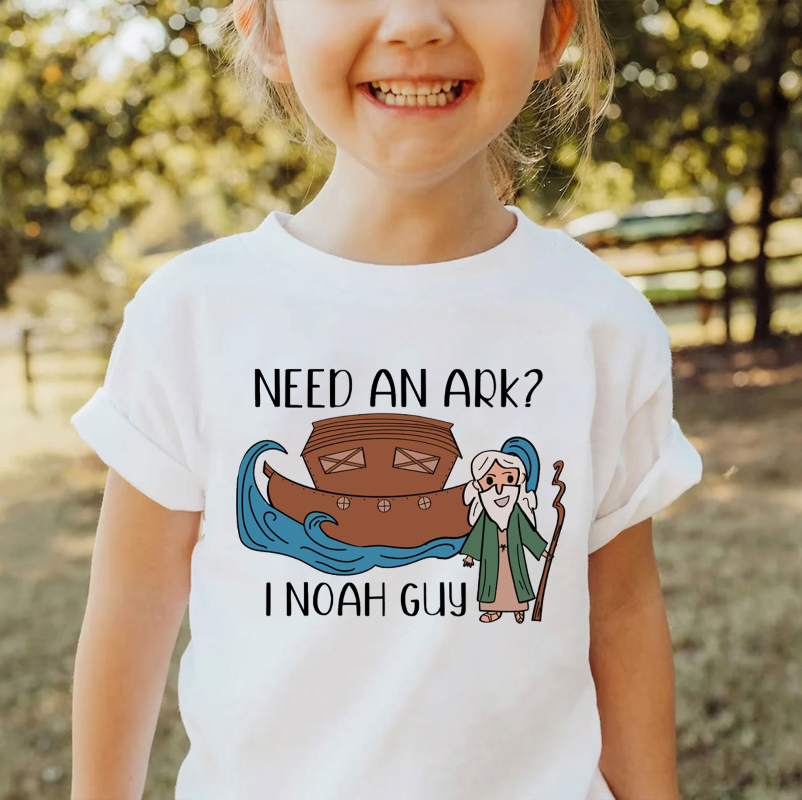 Need An Ark I Noah Guy Christian T-Shirt