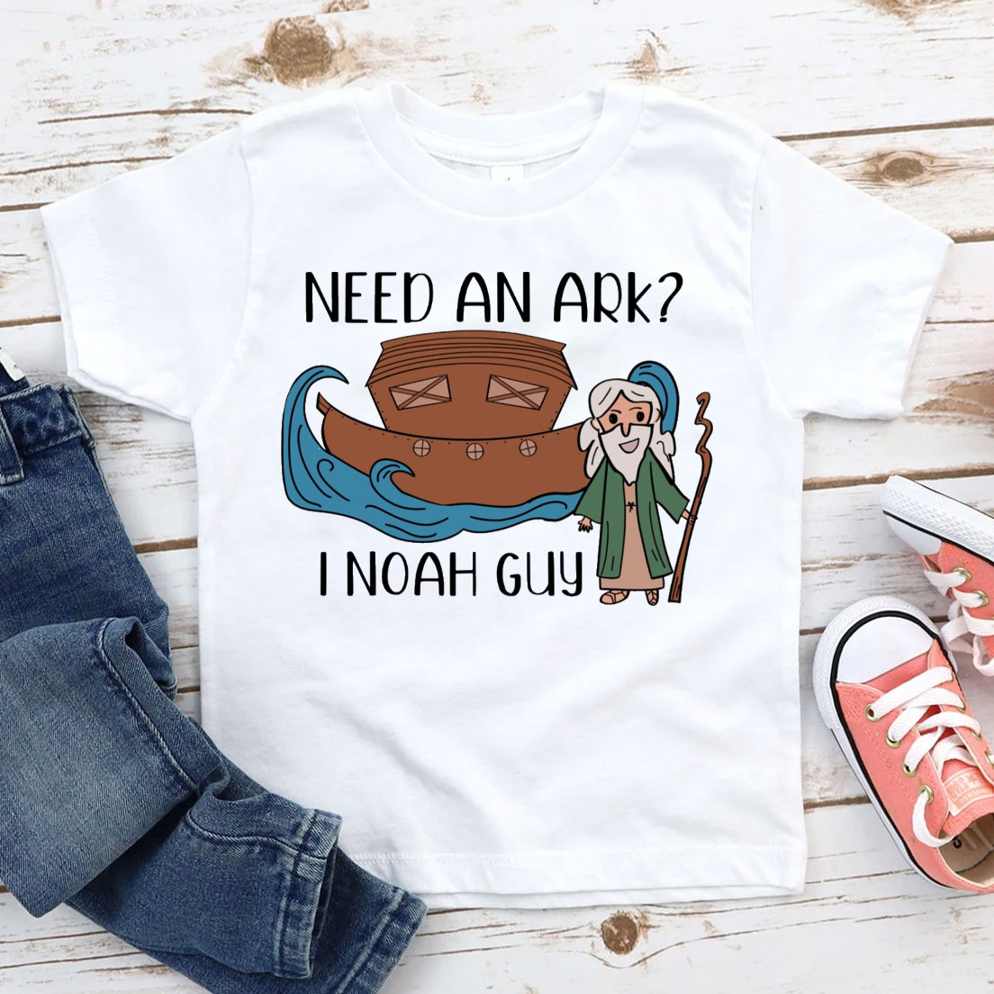 Need An Ark I Noah Guy Christian T-Shirt