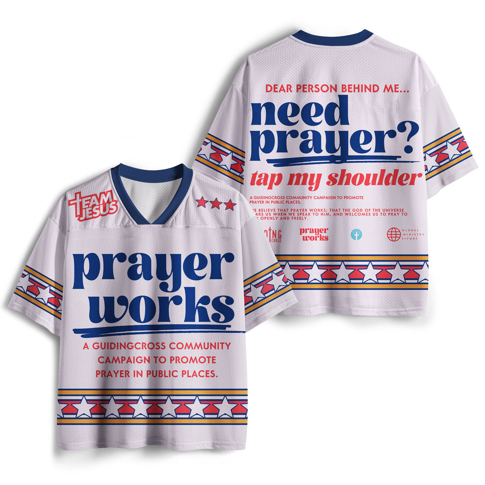 Need Prayer Christian Mesh Jersey