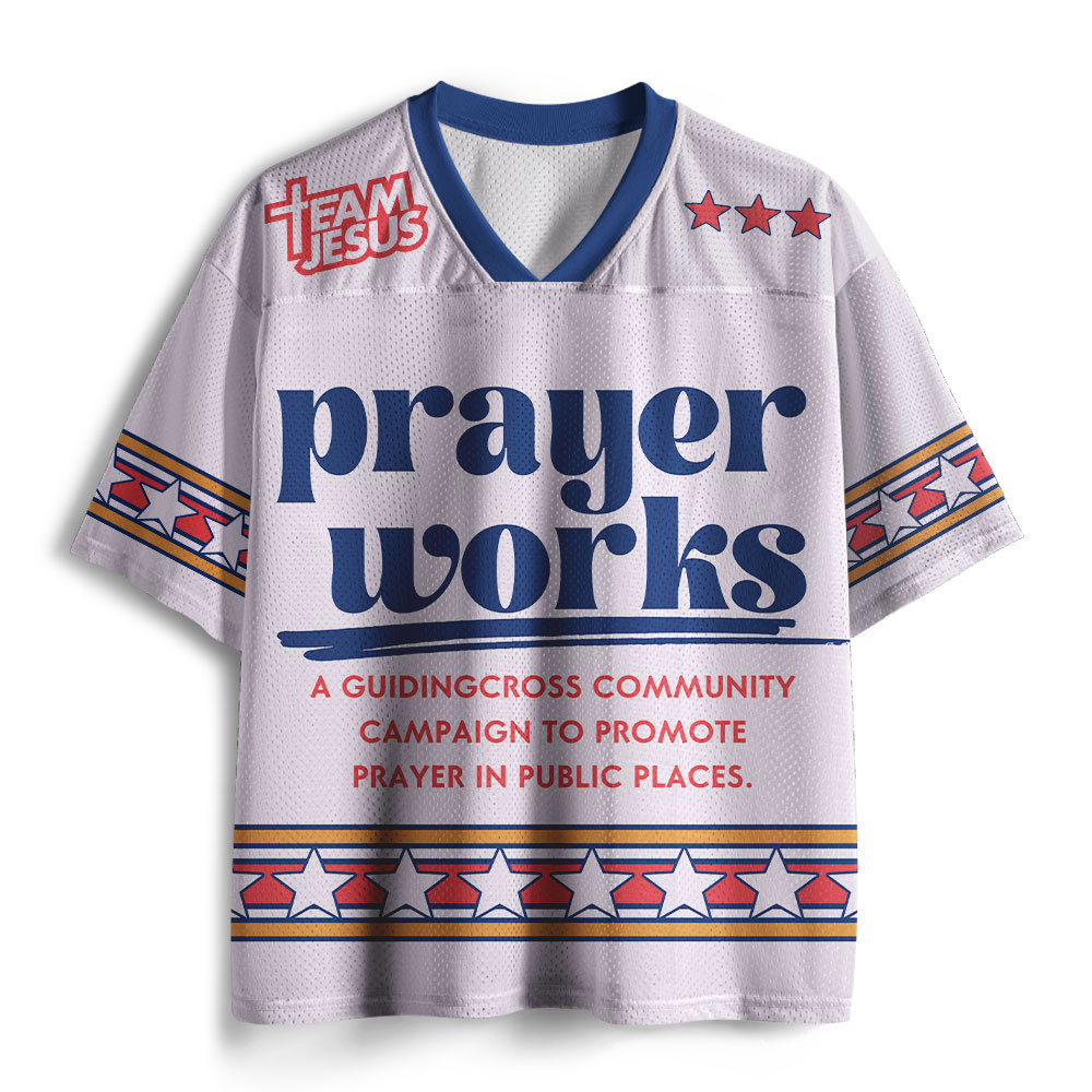 Need Prayer Christian Mesh Jersey