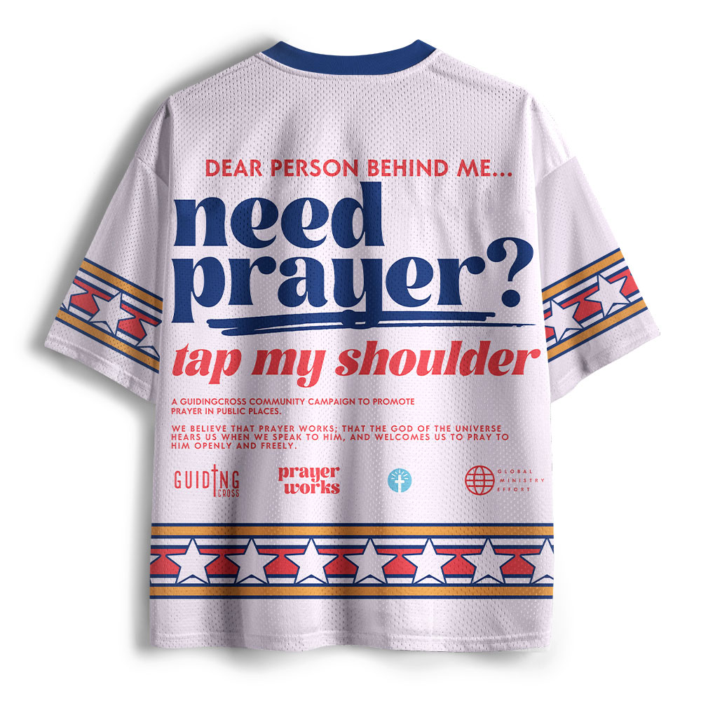 Need Prayer Christian Mesh Jersey
