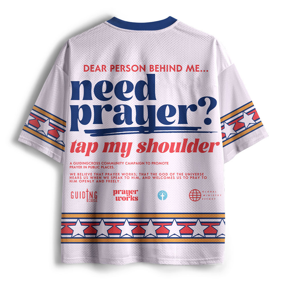 Need Prayer Christian Mesh Jersey