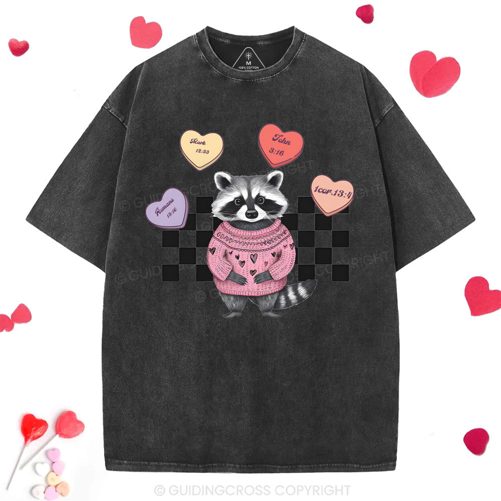 Never Go Away Christian Washed T-Shirt