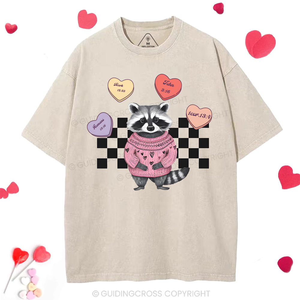 Never Go Away Christian Washed T-Shirt