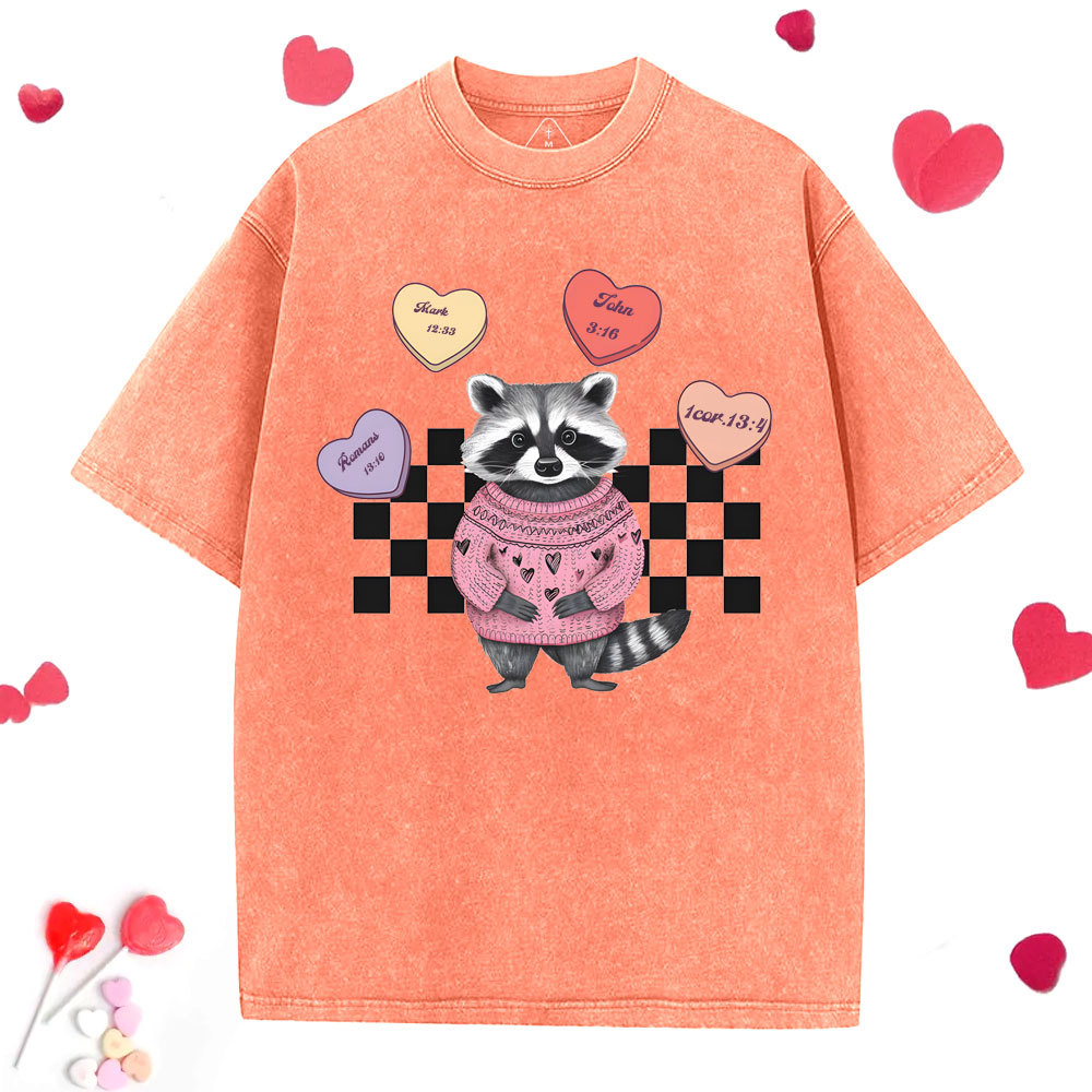 Never Go Away Christian Washed T-Shirt