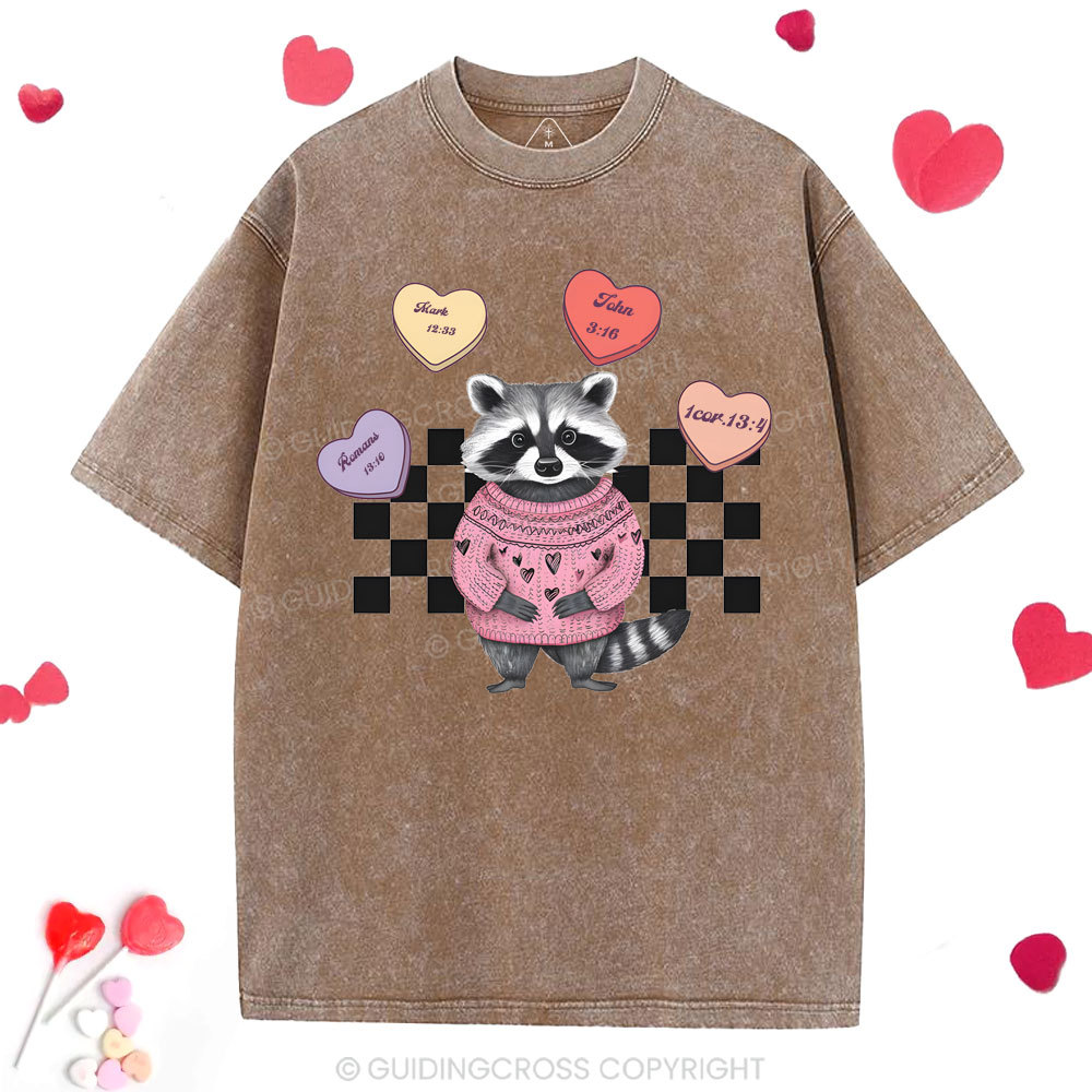 Never Go Away Christian Washed T-Shirt