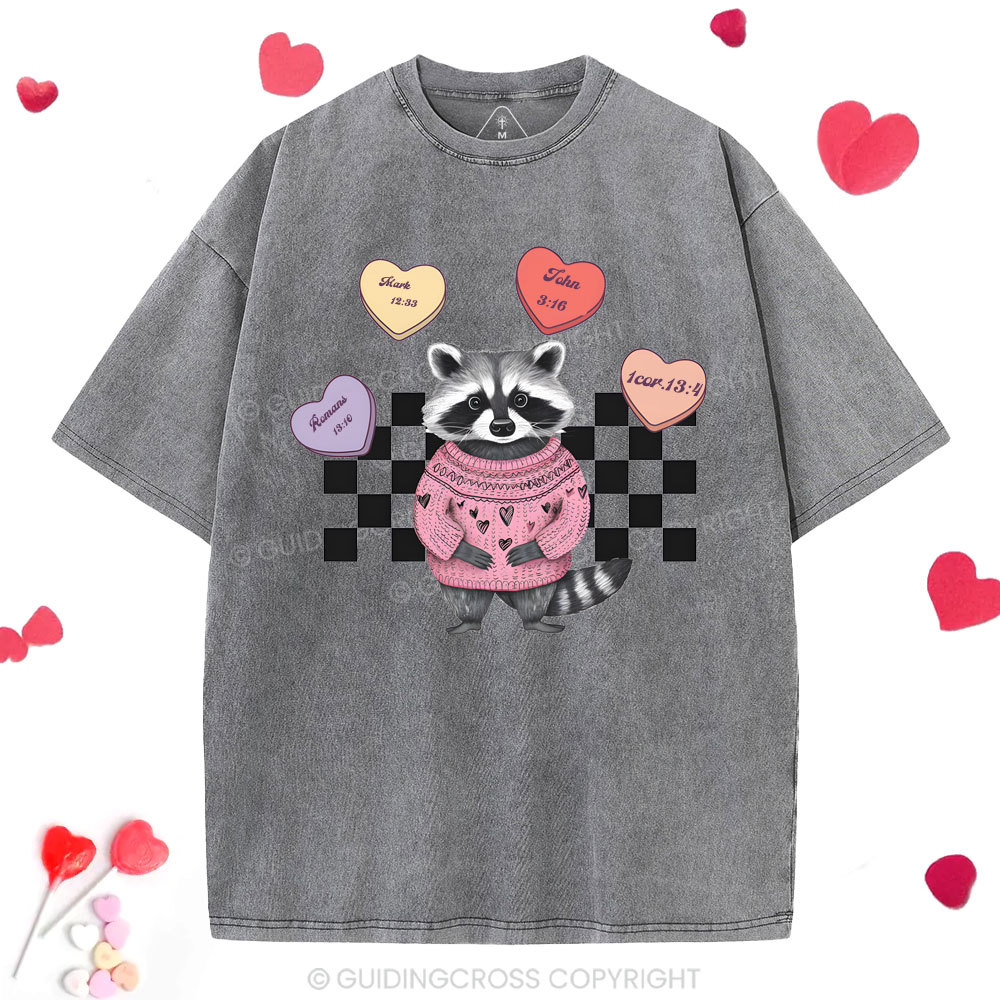 Never Go Away Christian Washed T-Shirt