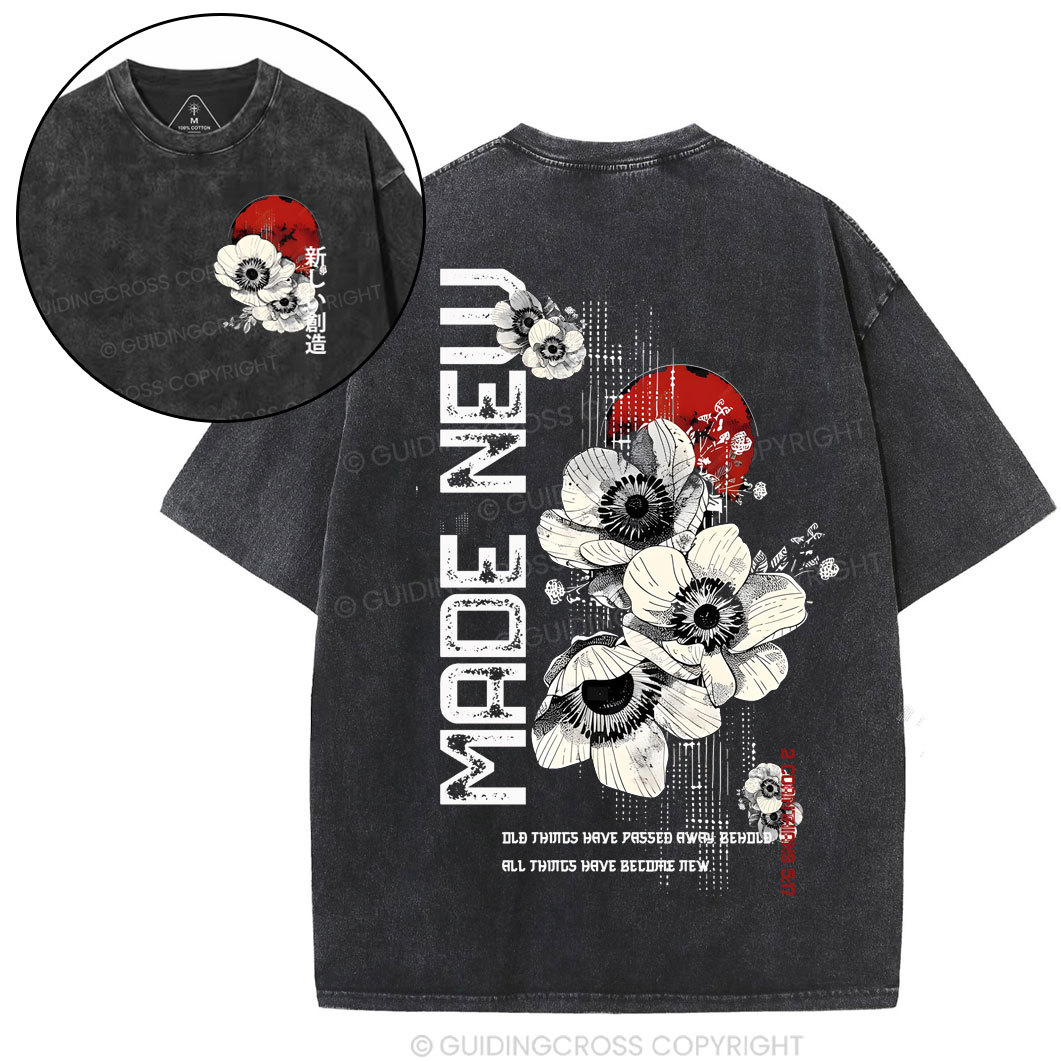 Double-Sided Vintage Washed Christian Sample T-Shirt Sale - GuidingCross