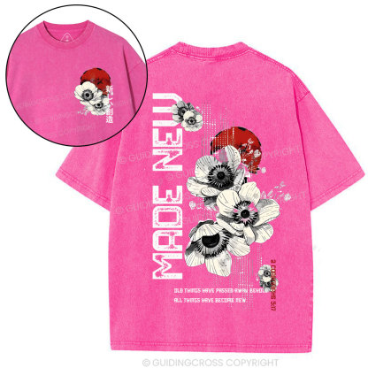 New Creation Chirstian Washed T-Shirt