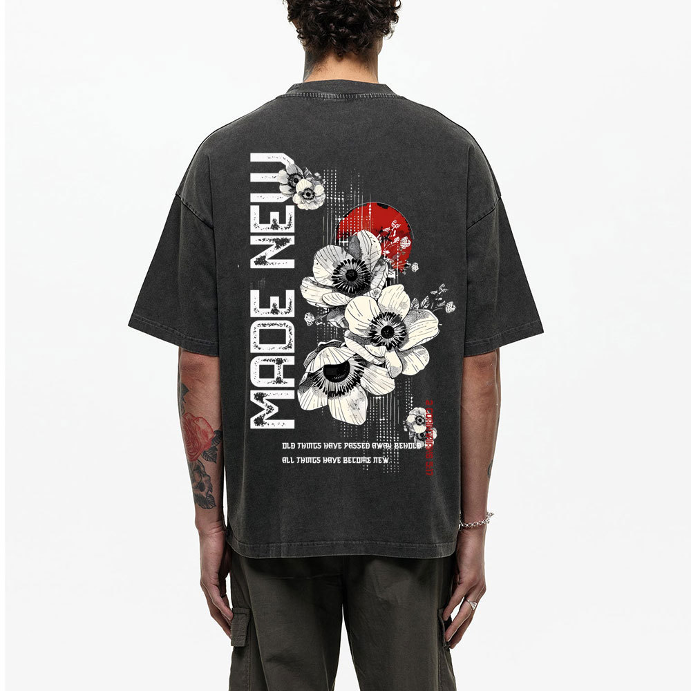 New Creation Chirstian Washed T-Shirt