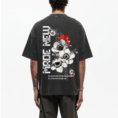 New Creation Chirstian Washed T-Shirt