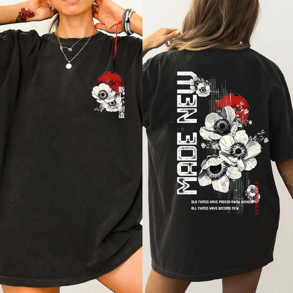 New Creation Chirstian Washed T-Shirt