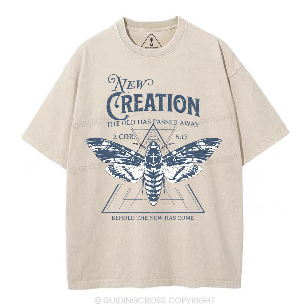 sample washed T-Shirt Sale - GuidingCross