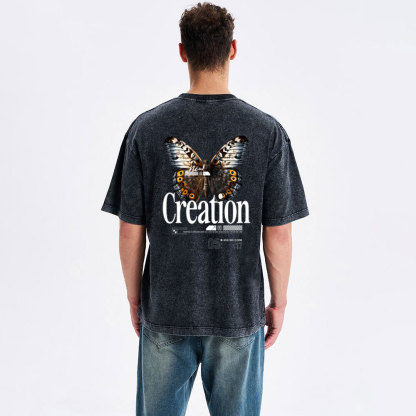 New Creation Christian Washed T-Shirt