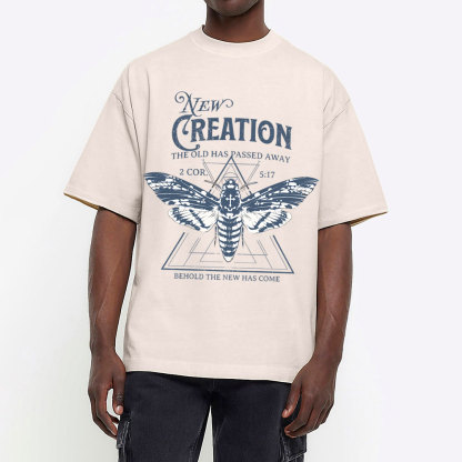 New Creation Christian Washed T-Shirt