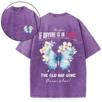 New Creation Has Come Christian Washed T-Shirt