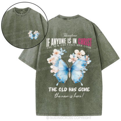New Creation Has Come Christian Washed T-Shirt