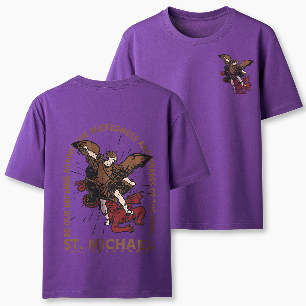 New ST Michael The Archangel Christian Classic T-Shirt
