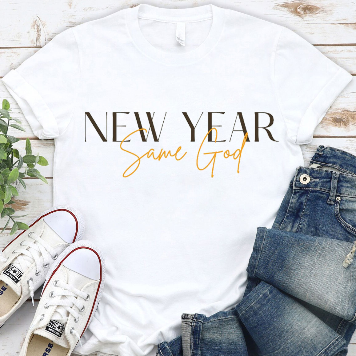 New Year Same God Christian T-Shirt
