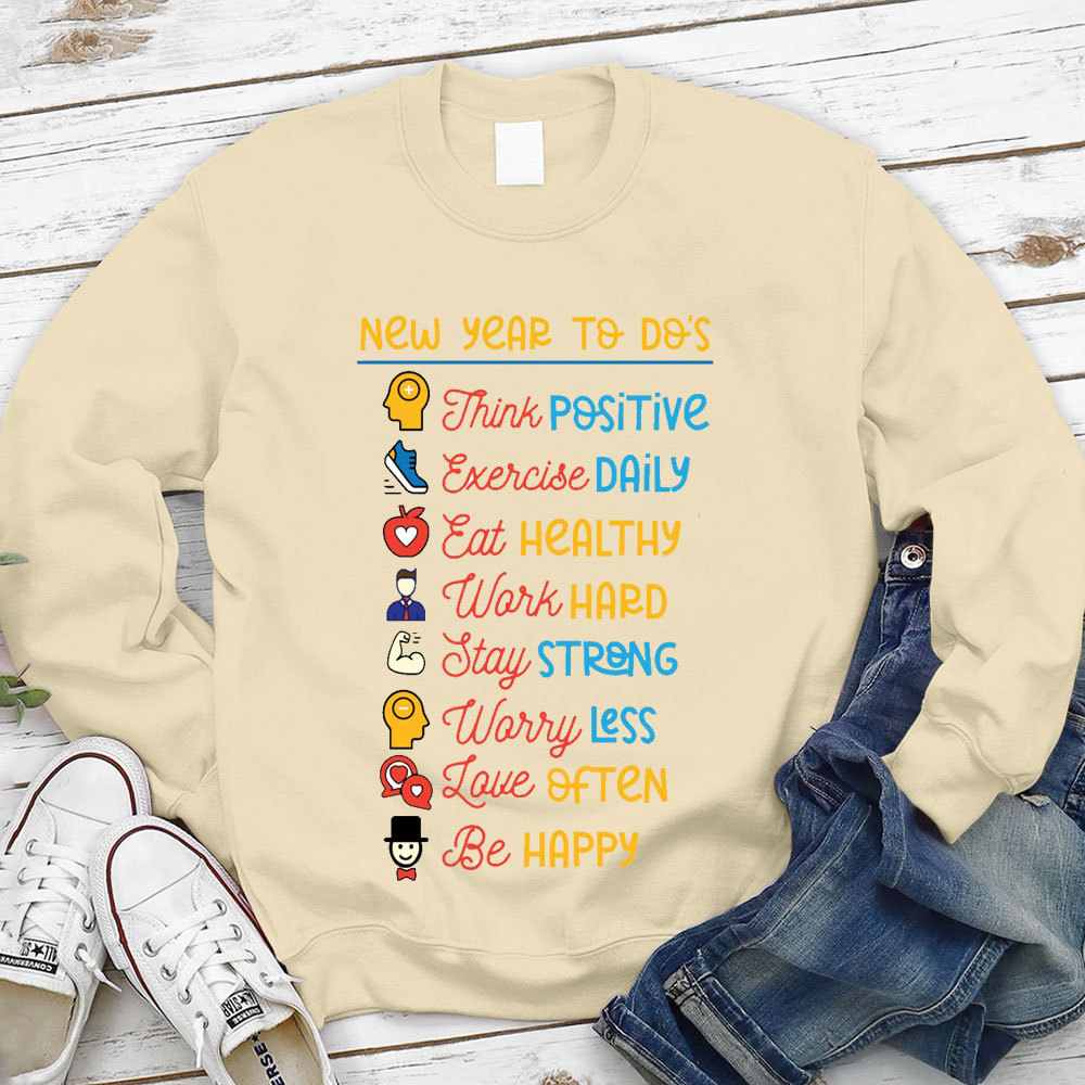 New Year To Do Christian Sweatshirt