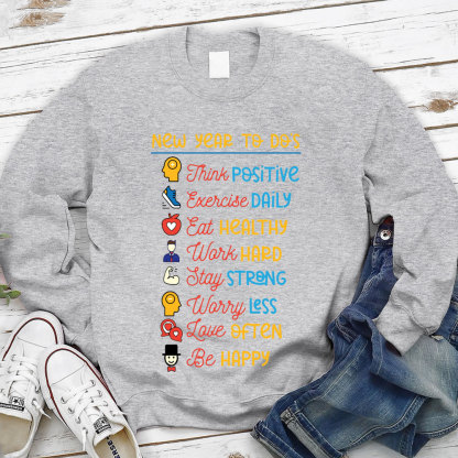 New Year To Do Christian Sweatshirt