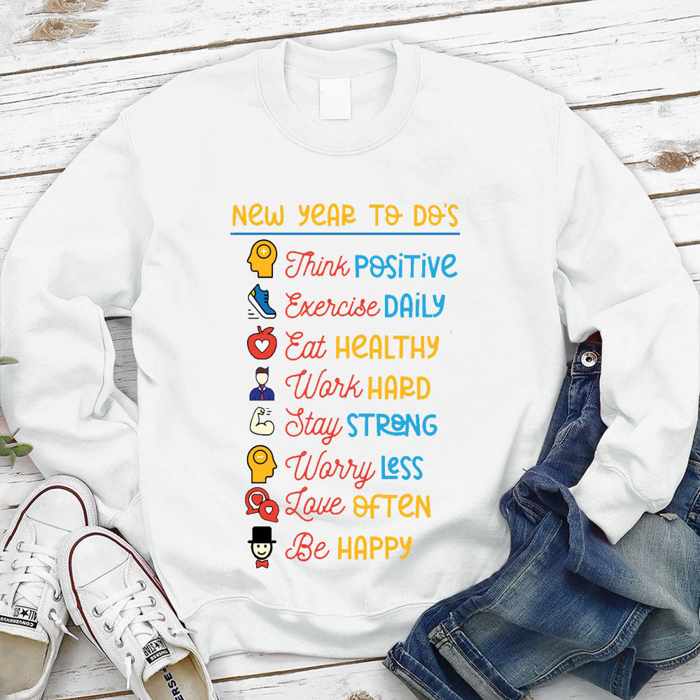 New Year To Do Christian Sweatshirt