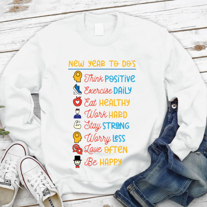 New Year To Do Christian Sweatshirt