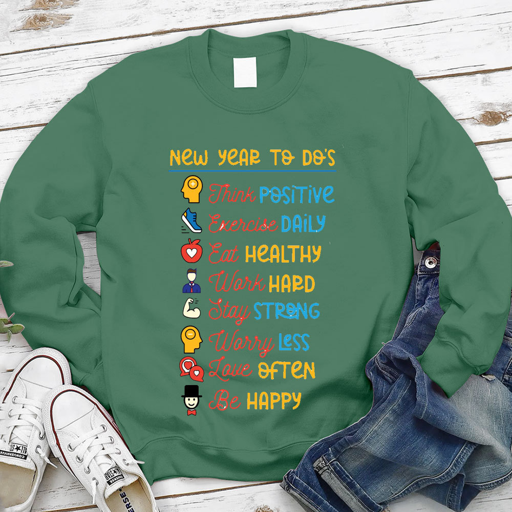 New Year To Do Christian Sweatshirt
