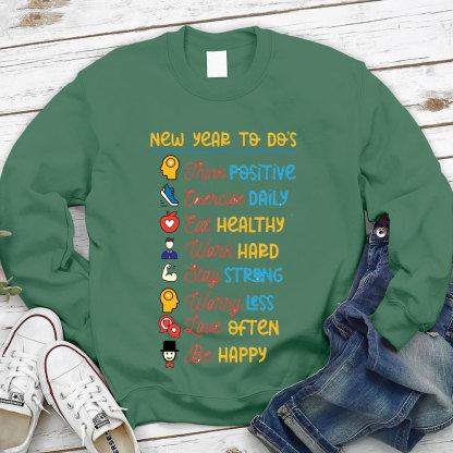 New Year To Do Christian Sweatshirt