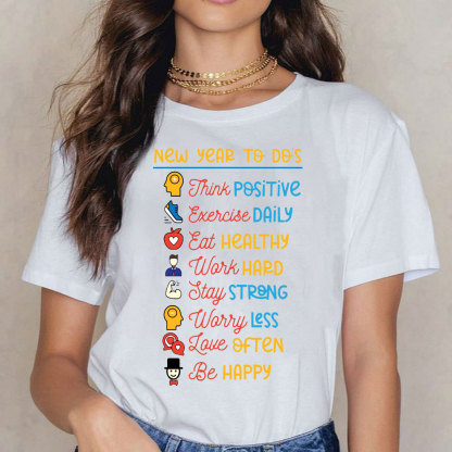 New Year To Do List Christian T-Shirt
