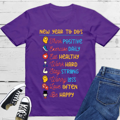 New Year To Do List Christian T-Shirt