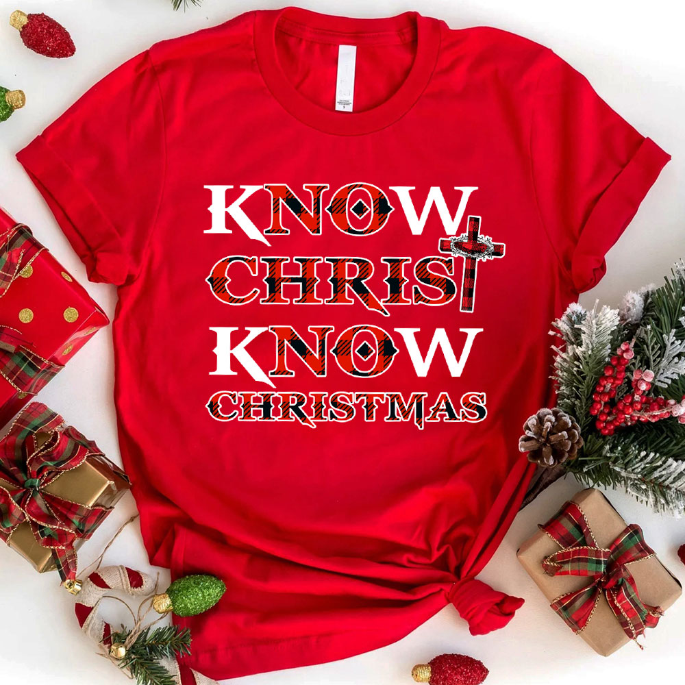 No Christ No Christmas Christian Tee