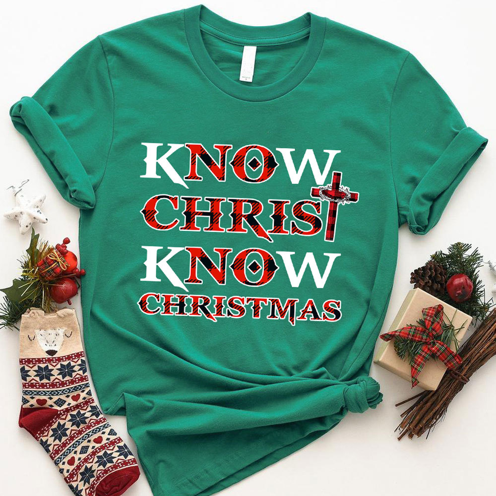 No Christ No Christmas Christian Tee