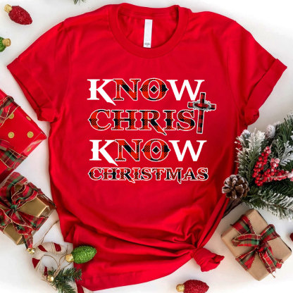 No Christ No Christmas Christian Tee