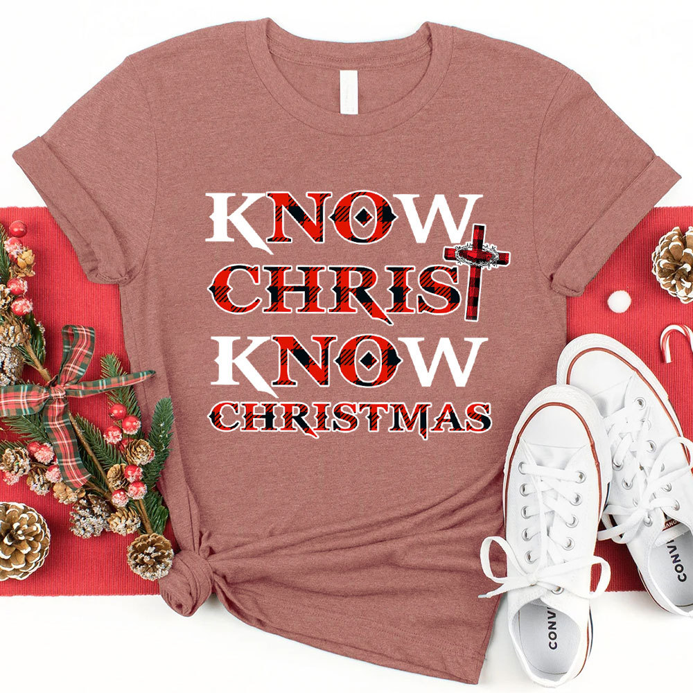 No Christ No Christmas Christian Tee