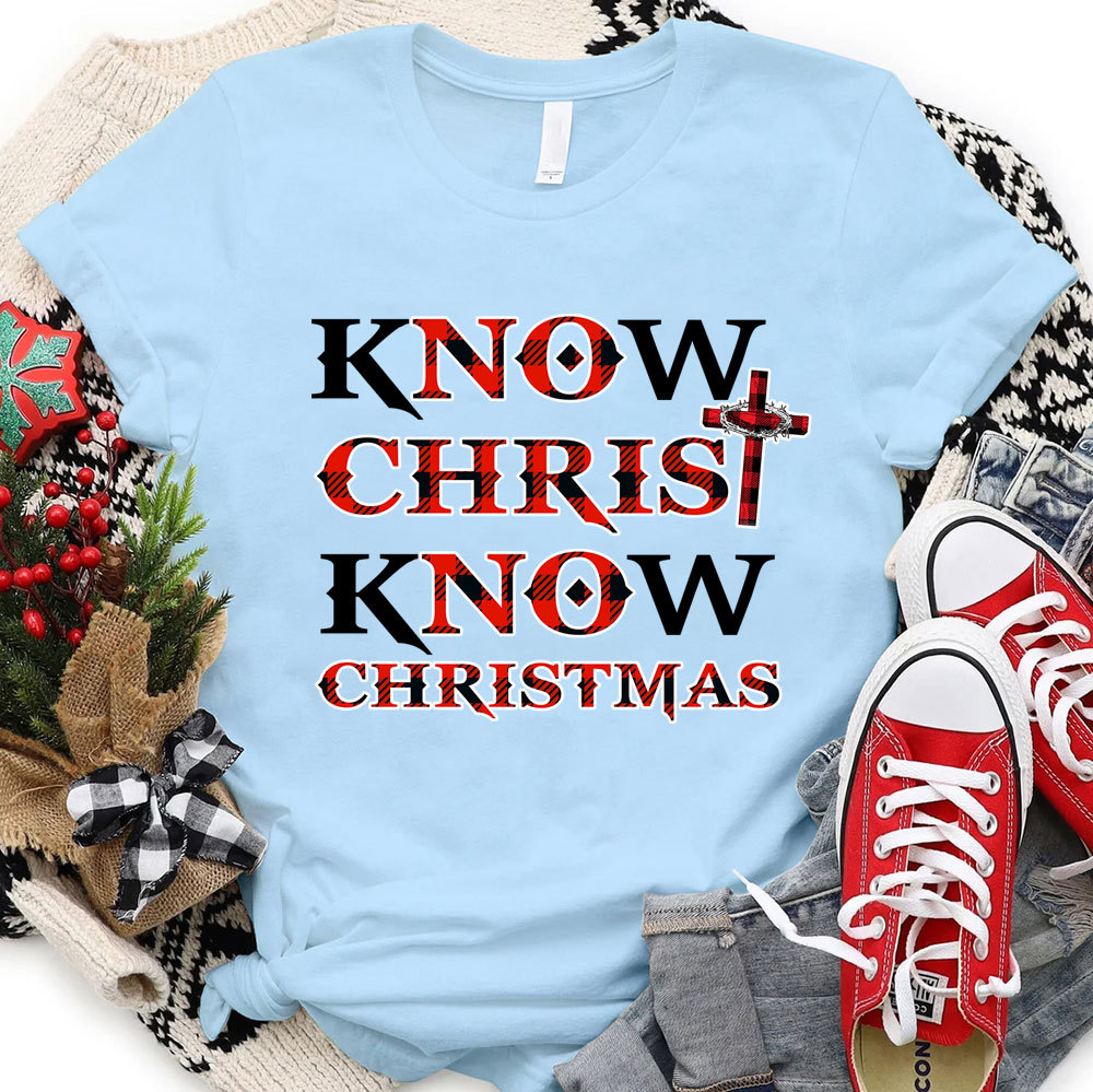 No Christ No Christmas Christian Tee