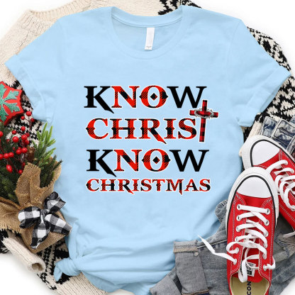 No Christ No Christmas Christian Tee