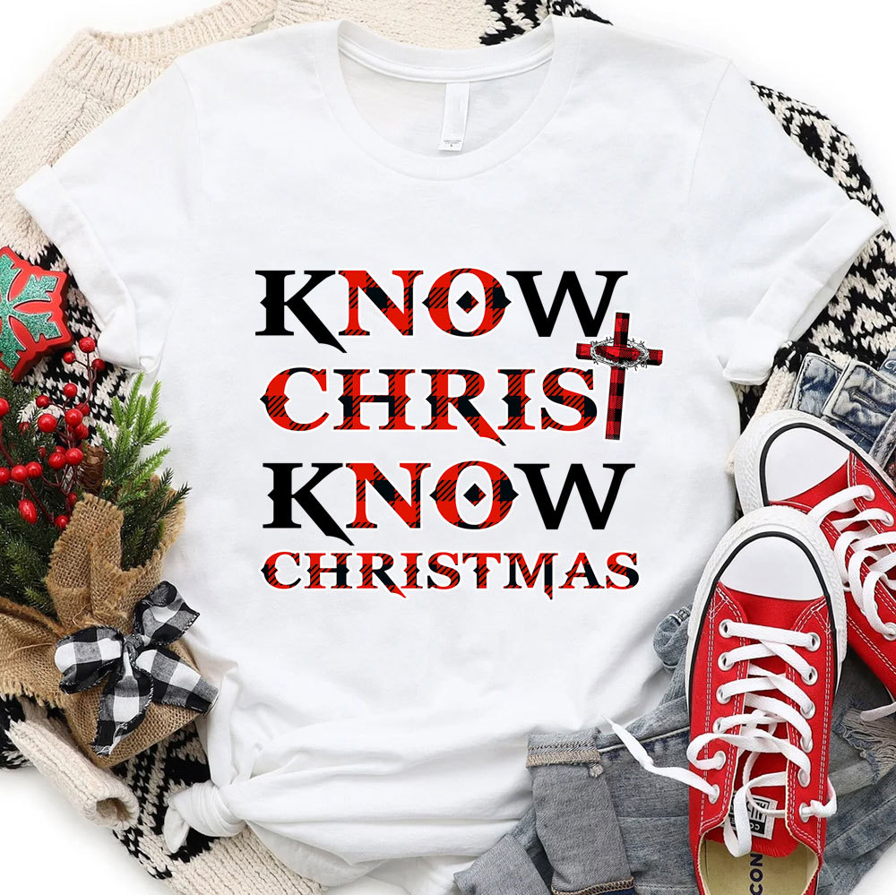 No Christ No Christmas Christian Tee